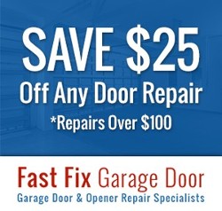 Save $25 Off Any Door Repair - Repairs Over $100