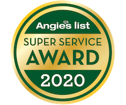 Angie's 2020 Super Service Award